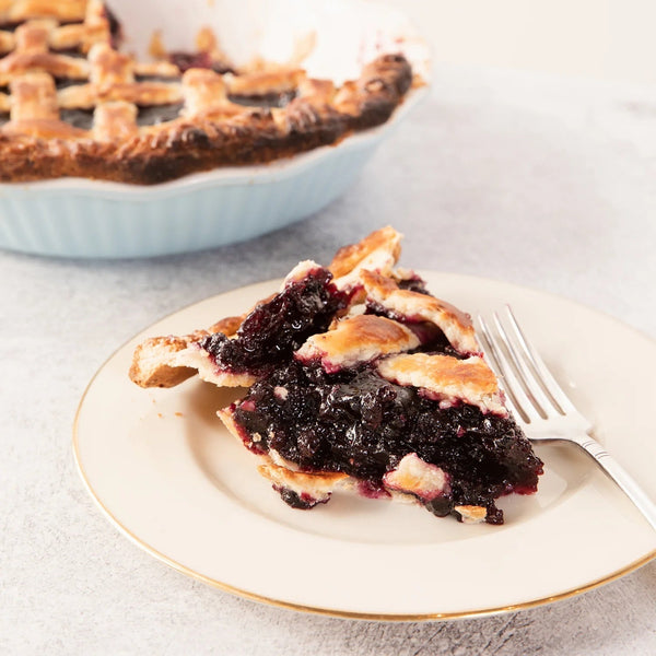 Blueberry, Almond & Buttermilk Pie