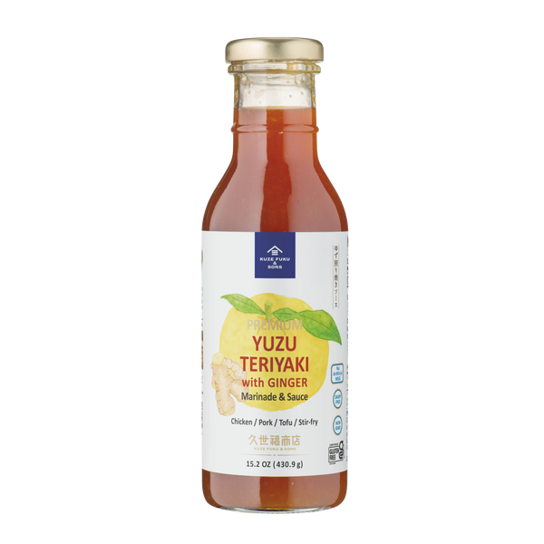 Kuze Fuku Yuzu Teriyaki with Ginger Marinade & Sauce 15.2 oz (430.9g)