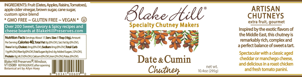 Date & Cumin Chutney 10.4oz