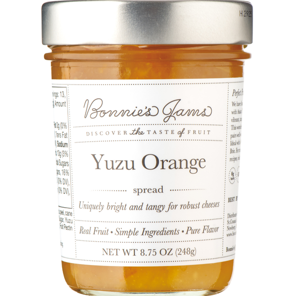 Bonnie's Yuzu Orange Spread 8.75 oz (248g)