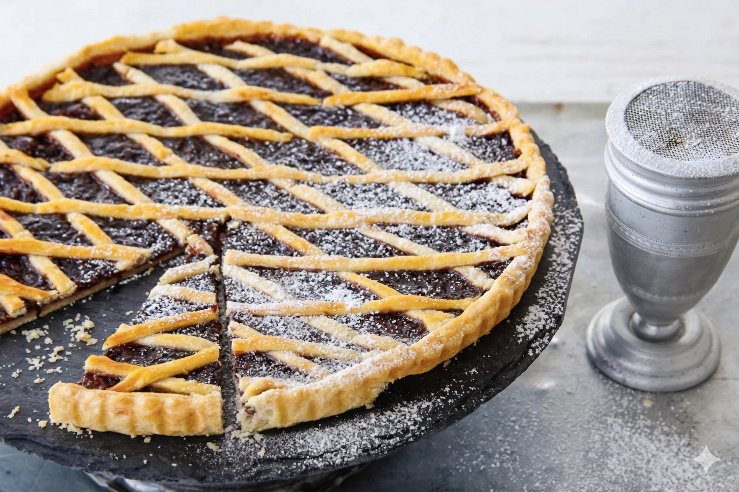 Delicious Raspberry Crostata