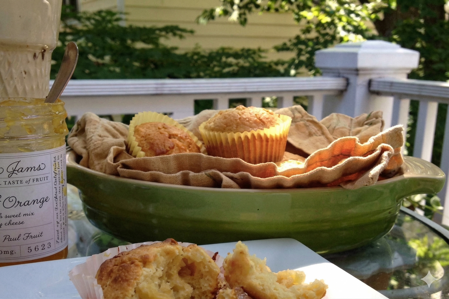 Jam Filled Muffins