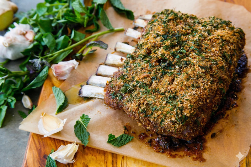 Spring Rack of Lamb for Mom & Co.