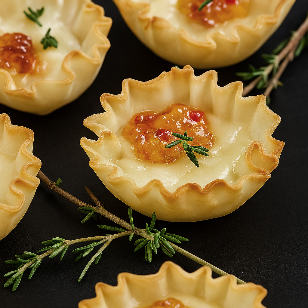 KELLY’S JELLY BRIE BITES WITH HABANERO PEPPER JELLY