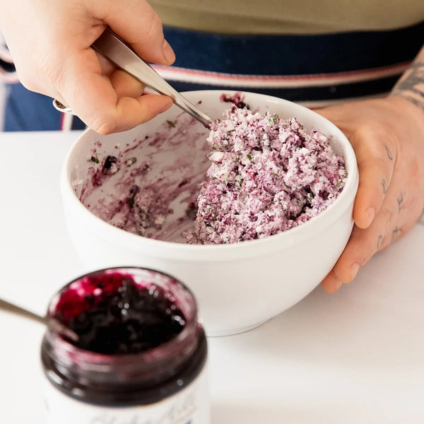 Goat Cheese & Blueberry Stuffed Rolls