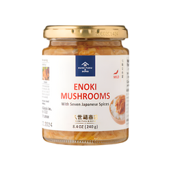 Kuze Fuku Enoki Mushrooms with Seven Japanese Spices 8.4 oz (240g)