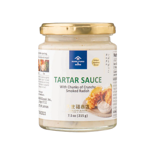 Kuze Fuku Tartar Sauce with Chunks of Crunchy Smoked Radish 7.5 oz (215g)