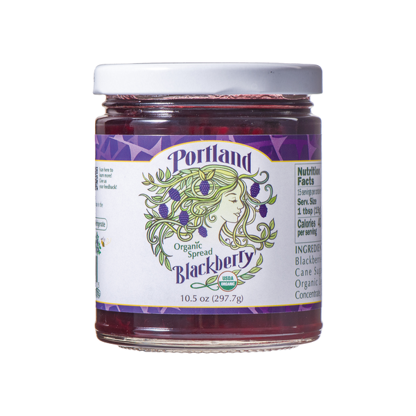 Portlandia's Organic Spread- Blackberry 10.5 oz (297.7g)