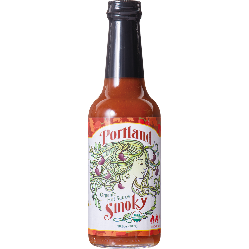 Portlandia Organic Hot Sauce Smoky 10.8 oz (307g)