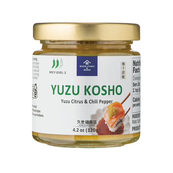 Kuze Fuku Yuzu Kosho Yuzu Citrus & Chili Pepper 4.2 oz (120g)