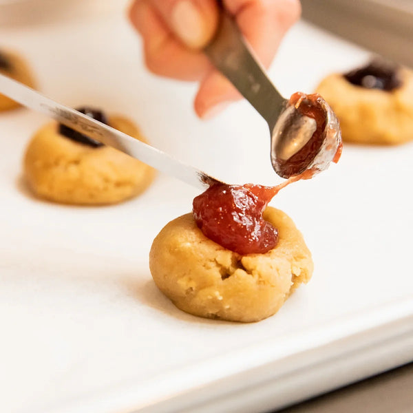 PB & Jam Thumbprint Cookies