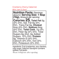 Bonnie's Cranberry Cherry Cabernet 8.75 oz (248g)