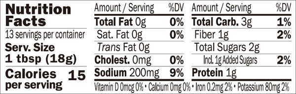 Nutrition Facts