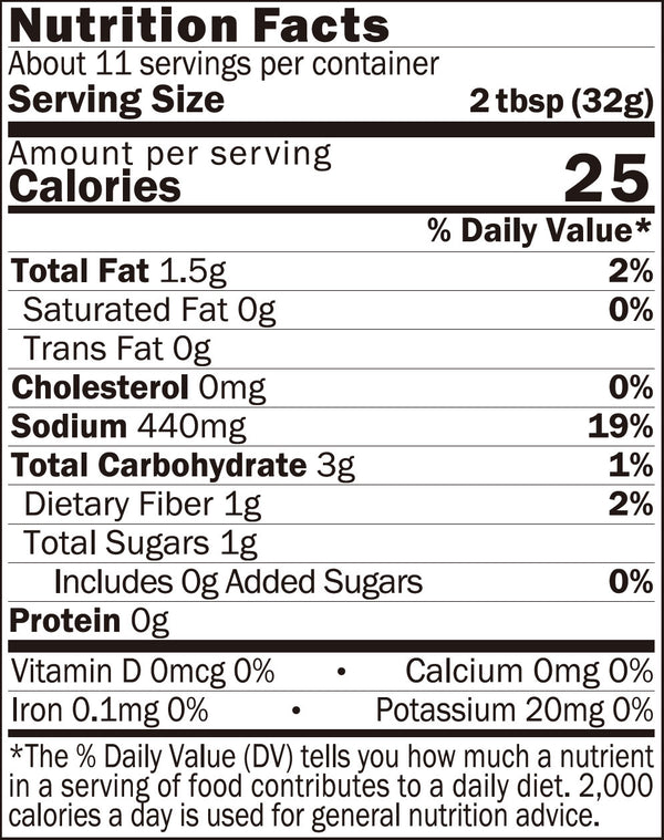 Nutrition Facts