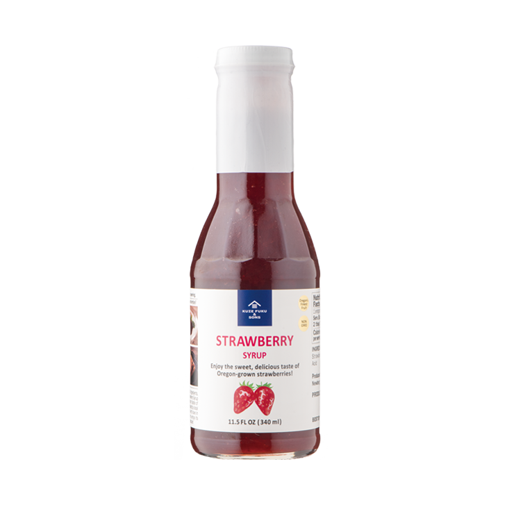 Kuze Fuku Strawberry Syrup 11.5 fl oz (340ml)