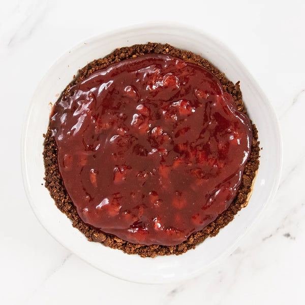 Cherry Ginger Cheesecake