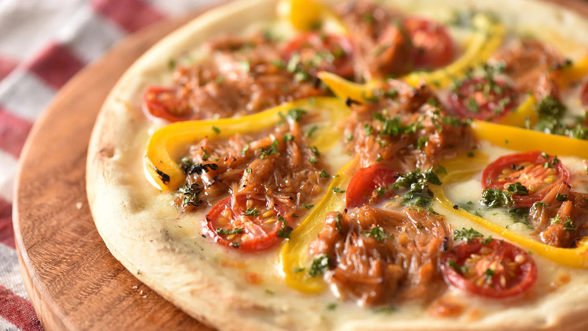 Kuze Fuku Enoki Mushroom Pizza